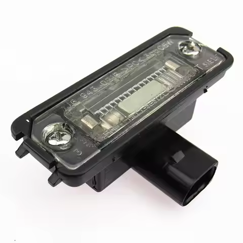 SCJYRXS 12V Halogen License Plate Lights For VW Golf 4 New Beetle Cabrio Polo 9N Lupo Phaeton 1J6943