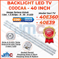 BACKLIGHT TV LED COOCAA 40 INCH 40E39 40E360 BL COOCAA 40 INC 9K