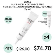 (NOTS) Centella Scar Ointment [Ylang-Ylang] 15g - COCOMO