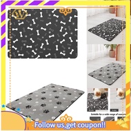 【W】Pet Feeding Mat-Absorbent Dog Food Mat-Dog Mat for Food and Water-No Stains Quick Dry Dog Water Dispenser Mat
