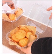 Disposable Transparent PET Plastic Bento Box for Cake