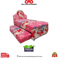spring bed sorong anak 2in1 bed dorong kasur procella hello kitty