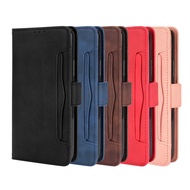 Infinix Hot 10 Mobile Phone Leather Case Sound Transmission X682 Phone Case Multi-Card Slot Flip Cov