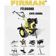 TRAKTOR FIRMAN DIESEL. MESIN BAJAK SAWAH FTL 900 HD