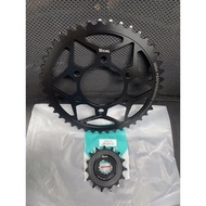 Kawasaki Z1000 /Z900 15T Sprocket - 43T 525 VITAL Fork Made In Thailand