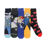 Medium tube socks for men and women anime characters personality trendy medium long tube socks
