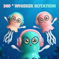 Children's Educational Inertia-driven Dancing Jellyfish Octopus Toy With Eight Tentacles And I6p5