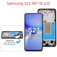S23 5G For Samsung Tested For S23 S911B S911U S911W S911N S911E LCD Display Touch Screen Digitizer A