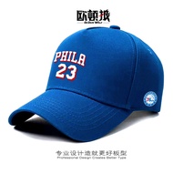 2026 New Philadelphia 76ers James No. 2 Baseball Hat Men Printed Casual Sunscreen Sunshade Cap