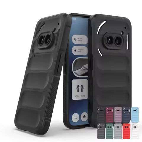 For Nothing Phone 2a Plus Case Nothing Phone 2a Plus Cover Shockproof Anti-Slip Silicone Phone Back 
