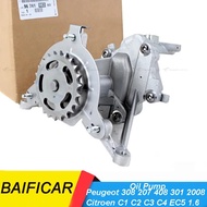 Baificar Brand New Genuine Oil Pump 9674199380 For Peugeot 308 207 408 301 2008 Citroen C1 C2 C3 C4 