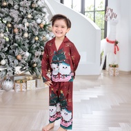 ชุดนอน Muslin Pajamas Collection Muslin Petรุ่นSanta Fagao the magic tree (N/T/P/M3327) ชุดนอนแม่ลูก
