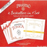 [Luther Violin] Pirastro Tonica Violin Strings Set Single String