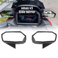 For YAMAHA XMAX300 V3 2025-2026 Integrated Side Mirror XMAX V3 Rear View Mirror