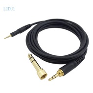LIDU1 Universal Plug  Cable for ATH-M50X M40X M60 Connect Headphone