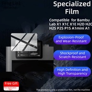 FLIN Screen Protective Film, Anti-scratch Wear-resistant Screen Protector, No Glue Residue Soft Disp