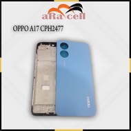 TOMBOL [ ARA CELL ] CASING CASING FULLSET BACKDOOR + FRAME ON OFF VOLUME BUTTON OPPO A17 CPH2477