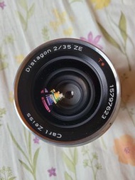 Zeiss Classic 35mm F2 Ze Canon mount