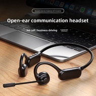 Open Ear Headphones Non-Leakage Wireless Office Car Boom Mic Bluetooth Headset--**