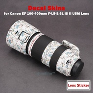 EF100-400 II Lens Sticker Premium Decal Skin for Canon EF 100-400mm f/4.5-5.6L IS II USM Lens Anti-s