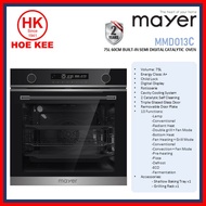 Mayer  MMDO13C 60cm 75 L Built-in Catalytic Oven