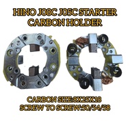 HINO J05C J08C STARTER CARBON HOLDER CARBON 8X25X18 50/54/58