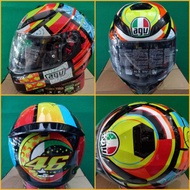 AGV k3 SV element visor Elemente red yellow k3sv original agv