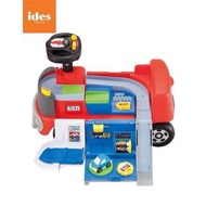 Tomica 停車場 tomy 滑行車 ides 二合一 豬仔車+停車場玩具