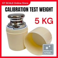 5KG M1 GRED STAINLESS STEEL TEST WEIGHT CALIBRATION TEST WEIGHT