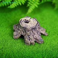 Auspiciousrui Fish Hide Cave Reptiles Basking Hide Habitat Reptiles Enthusiasts Gears Pet Habitat Ac