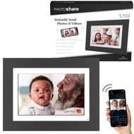 10” WiFi Digital Photo Frame | Send Photo or Video from Phone to Digital Picture Frame with Free Pho