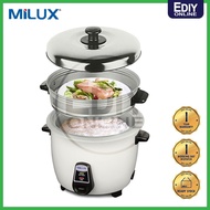 MILUX MRC-2118 MRC2118 PREMIUM QUALITY STEAMER RICE COOKER PERIUK NASI similar khind rc918 Ediyonlin