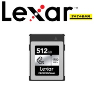 Lexar 512GB Professional CFexpress Type B Card SILVER Series