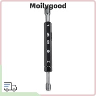 MOILYMY Measurement Hand Tool, Double Ends Hex Handle Thread Plug Gauge, Precision M6*1.0 6H Toleran