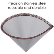 V60 Coffee Dripper V60 Cone Coffee Dripper Reusable Stainless Steel
