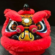 Lion Dance Plush Little Lion Head Lion Dance Gift Toy Lucky Car Ornaments