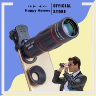 ❉℡♚APEXEL Universal 18x25 Monocular Zoom HD Optical Cell Phone Lens Observing Survey 18X Telephoto L