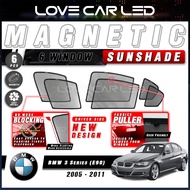 BMW 3 Series E90 2005-2011 6Pcs Window Magnetic Sun Shade