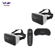 [Simhoa] 3D VR Headset Lightweight Comfortable Portable 3D Glasses for Gaming Movies