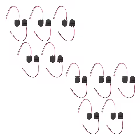 20/Pcs CR2032 Button Coin Cell Battery Socket Holder Case Cover With ON-OFF Switch 3V Battery Box