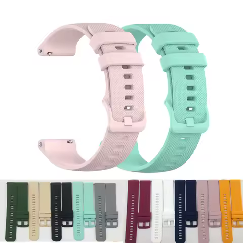 20mm Strap For Amazfit GTS 4 2 Mini/GTS 3 2E Silicone Band Bracelet For Amazfit GTR Mini/42mm Watchb