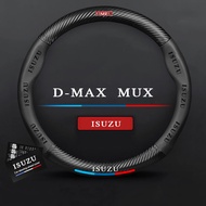 ปลอกพวงมาลัยหนังแท้คาร์บอนไฟเบอร์,สำหรับ ISUZU DMAX 6D MUX D-MAX MU-X