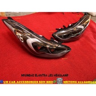 HYUNDAI ELANTRA LED HEADLAMP HEADLIGHTS HEAD LAMP HEAD LIGHTS