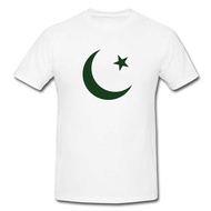Pakistan Zindabad T-Shirt for Men (White)S-5XL