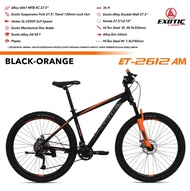 Sepeda Gunung 26 Inch MTB EXOTIC ET 2612 AM Alloy 2x9 Speed Disc Brake - CoolGrey-L BL