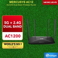 Mercusys AC12 AC1200 Dual Band Wireless Router 2.4G & 5G Wifi Router