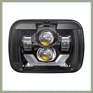 E7(MYTO) 85W DOT Brighter Anti-Glare H6054 5X7 7X6 LED HeadlightsDRL Turn Signal Hi/Low Sealed Beam