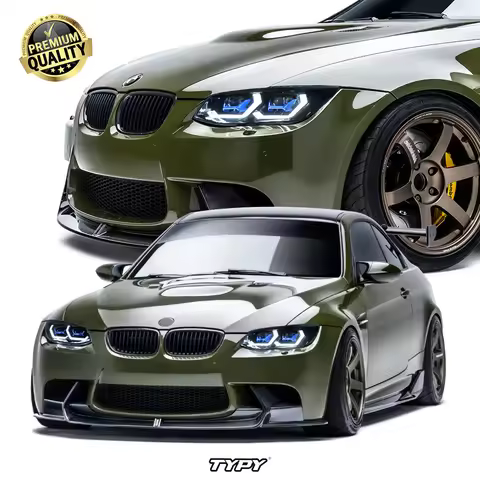 TYPY Head Lamp for BMW E92 E93 LED Headlight 2006-2012 Headlights 330I 335I DRL Turn Signal High Bea