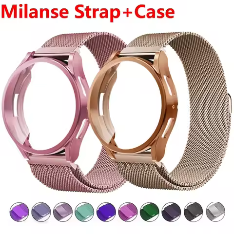 Metal Band + TPU Cover For Garmin Venu 2 2S 3S 3 2 Plus Bracelet Strap Full Screen Protector Watch C