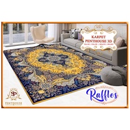 European Polyester Carpet 130x180cm Import (PROMO PRICE) Anti-Slip Floor Carpet